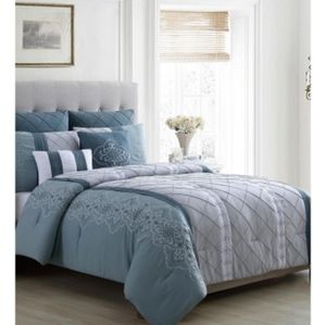 7 Piece Comforter Queen Comforter Set